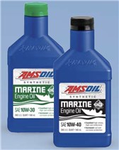 Marinolja 25w-40, 10w-30 och 10w-40.